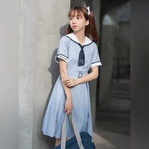 Sanrio Cinnamoroll sailor uniform dress official merchandise Sz S